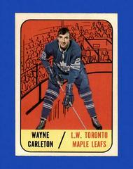 Wayne Carleton Hockey Cards 1967 Topps Prices