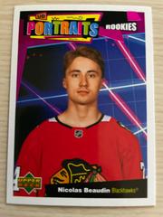 Nicolas Beaudin #P-49 Hockey Cards 2020 Upper Deck UD Portraits Prices