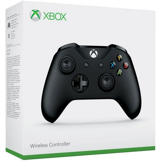 Xbox One Black S Wireless Controller Cover Art