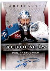 Philipp Grubauer Hockey Cards 2021 Upper Deck Artifacts Auto Facts Prices