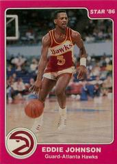 Eddie Johnson #44 Basketball Cards 1986 Star Prices