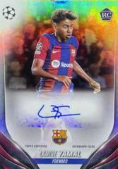 Lamine Yamal #A-LY Soccer Cards 2023 Topps UEFA Club Autograph Prices