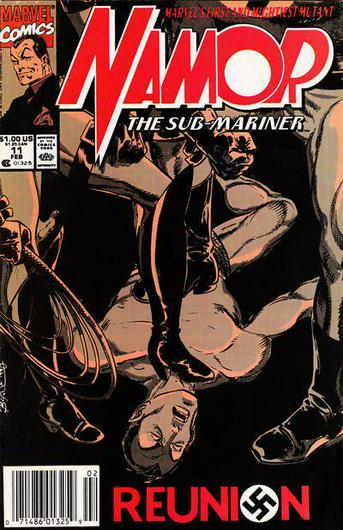 Namor, the Sub-Mariner [Newsstand] #11 (1991) Cover Art
