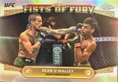 Sean O'Malley #FOF-8 Ufc Cards 2024 Topps Chrome UFC Fists of Fury Prices