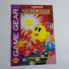 Ms Pac Man - Manual | Ms Pac Man Sega Game Gear