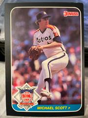 Michael Scott Baseball Cards 1987 Donruss All Stars Prices