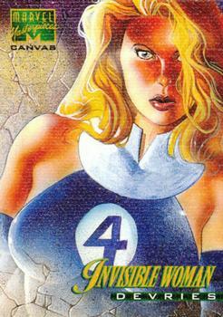 Invisible Woman #11 Marvel 1995 Masterpieces Canvas