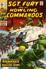 Sgt. Fury and His Howling Commandos #73 (1969) Comic Books Sgt. Fury and His Howling Commandos Prices