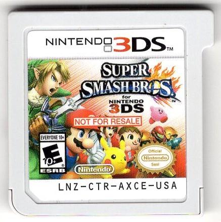 Super Smash Bros for Nintendo 3DS [Not for Resale] Nintendo 3DS