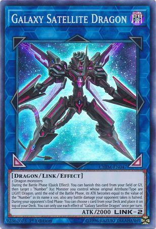 Galaxy Satellite Dragon [1st Edition] CHIM-EN047 YuGiOh Chaos Impact