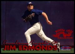 Jim Edmonds [Warning Track Collection] #80W Baseball Cards 1999 Fleer Prices