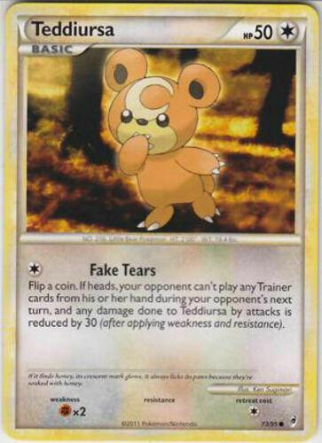 Teddiursa #73 Prices | Pokemon Call of Legends | Pokemon Cards