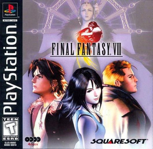 Final Fantasy VIII Cover Art