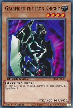 Gearfried the Iron Knight PSV-EN101 YuGiOh Pharaoh's Servant: 25th Anniversary