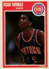 Isiah Thomas Basketball Cards 1989 Fleer Prices