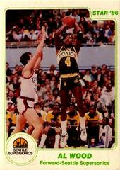 Al Wood #72 Basketball Cards 1986 Star Prices