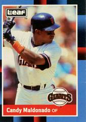Candy Maldonado #239 Baseball Cards 1988 Leaf Prices