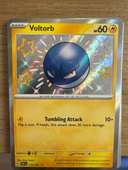 [Holo] | Voltorb Pokemon Paldean Fates