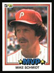 Mike Schmidt #590 Baseball Cards 1981 Donruss Prices