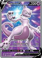 Pokemon Trading Card Game 072/078 Mewtwo V : Rare Ultra Card