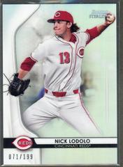 Nick Lodolo [Refractor] #BPR-10 Baseball Cards 2020 Bowman Sterling Prices