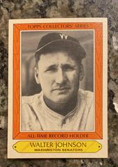Walter Johnson Baseball Cards 1985 Woolworth Prices