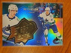 Elias Pettersson [Radiance] Hockey Cards 2021 Upper Deck SPx Finite Prices
