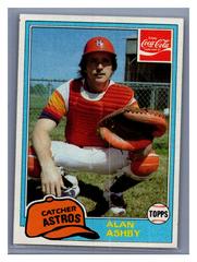 Alan Ashby #1 Baseball Cards 1981 Coca Cola Prices