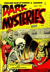 Dark Mysteries #7 (1952) Comic Books Dark Mysteries Prices