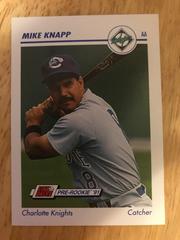 Mike Knapp Baseball Cards 1991 Impel Line Drive Pre Rookie AA Prices