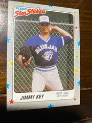 Jimmy Key #74 Baseball Cards 1988 Fleer Star Stickers Prices