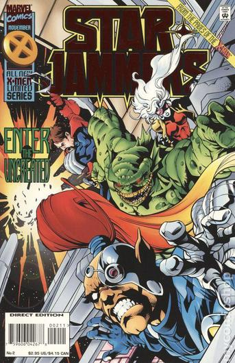 Starjammers #2 (1995) Cover Art