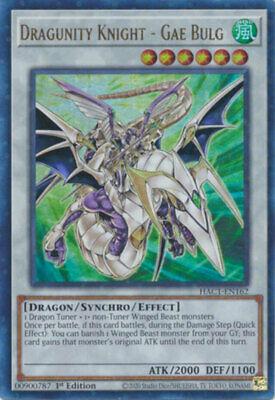 Dragunity Knight - Gae Bulg [1st Edition] HAC1-EN162 YuGiOh Hidden Arsenal: Chapter 1