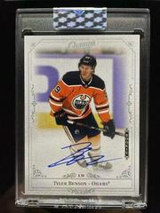 Tyler Benson Hockey Cards 2020 Upper Deck Clear Cut Champs Autographs Prices