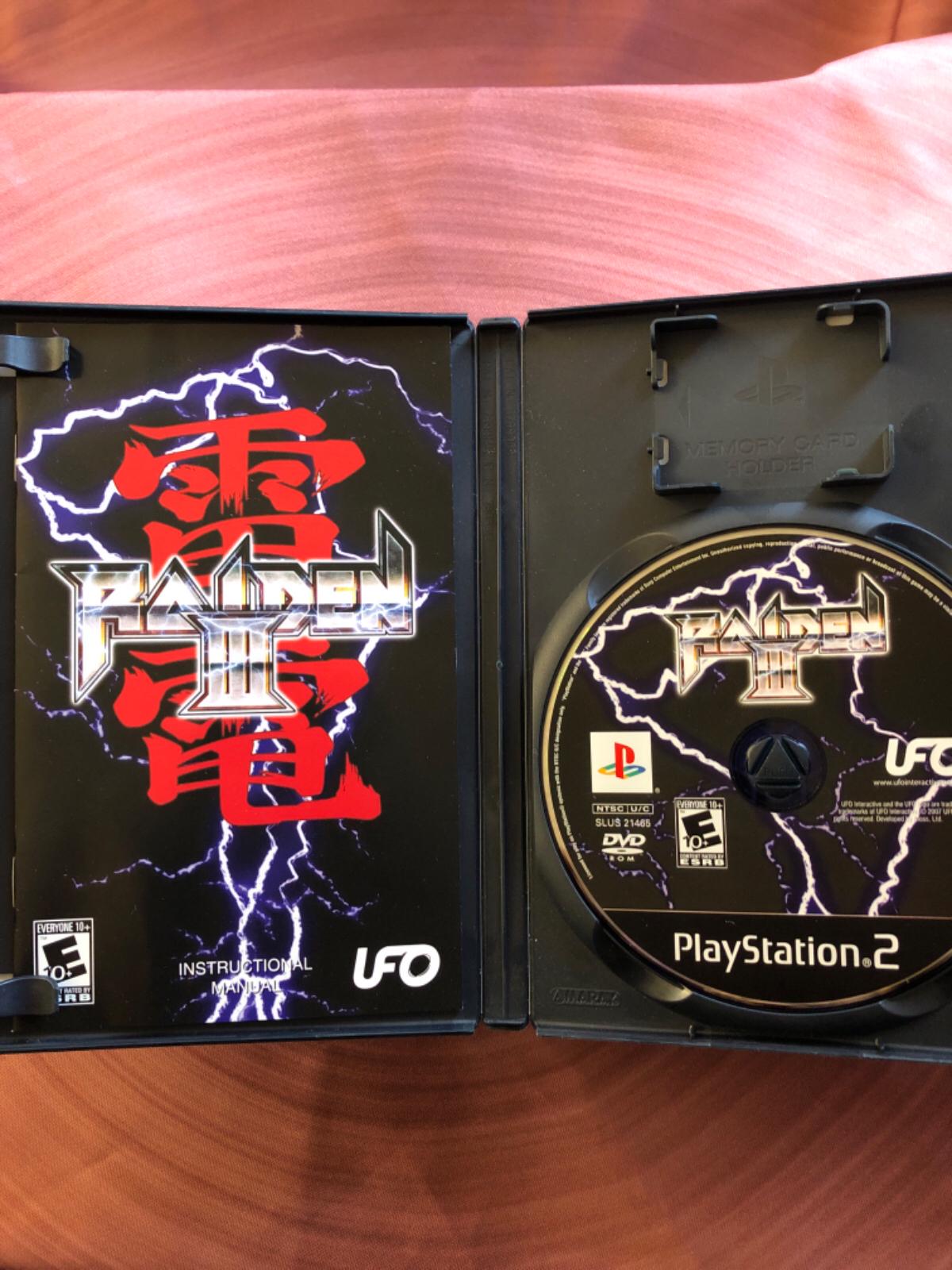 Raiden III | Item, Box, and Manual | Playstation 2