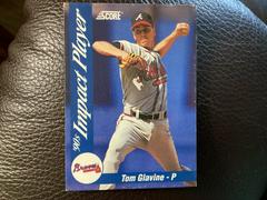Tom Glavine #49 Baseball Cards 1992 Score Impact Players Prices