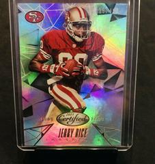 Jerry Rice [Mirror Silver] #117 Football Cards 2015 Panini Certified Prices