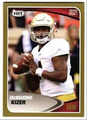 DeShone Kizer [Gold] #14 Football Cards 2017 Sage Hit Premier Draft Prices