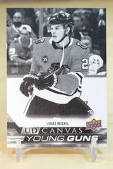 Lukas Reichel [Black & White] #C110 Hockey Cards 2022 Upper Deck UD Canvas Prices