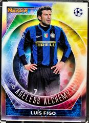 Luis Figo #AA-1 Soccer Cards 2022 Topps Merlin Chrome UEFA Club Competitions Ageless Alchemy Prices
