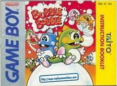 Bubble Bobble - Manual | Bubble Bobble GameBoy
