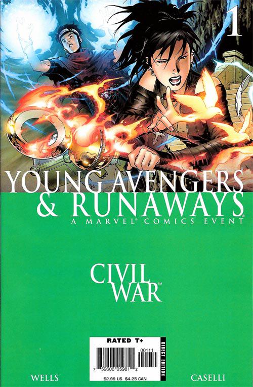 Civil War: Young Avengers & Runaways #1 (2006) Comic Books Civil War: Young Avengers & Runaways