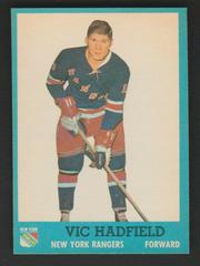 Vic Hadfield #60 Hockey Cards 1962 Topps Prices
