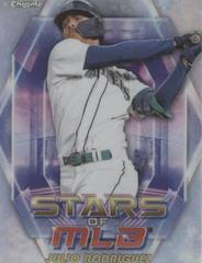 Julio Rodriguez #SMLBC-16 Baseball Cards 2023 Topps Stars of MLB Chrome Prices