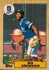 Bo Jackson [Future Stars] #170 Baseball Cards 1987 Topps Prices