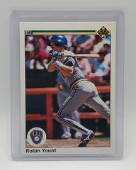 1992 Upper Deck #456 Robin Yount VG Milwaukee Brewers - Under the