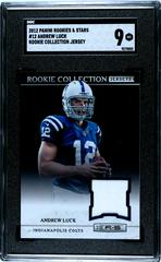 Andrew Luck Football Cards 2012 Panini Rookies & Stars Rookie Collection Jersey Prices
