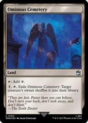 Ominous Cemetery [Foil] Magic Doctor Who Prices