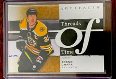 Zdeno Chara #TT-ZC Hockey Cards 2021 Upper Deck Artifacts Threads of Time Prices