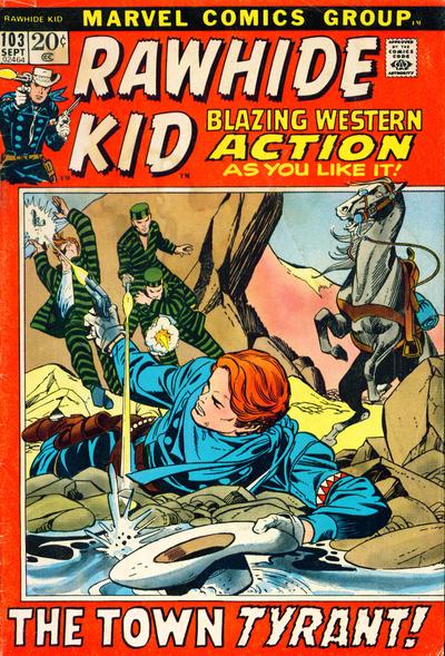 Rawhide Kid #103 (1972) Comic Books Rawhide Kid